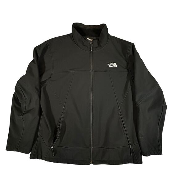The North Face Fleece Lined Jacket Mens XXL Black‎ "Flaws" - Picture 1 of 13